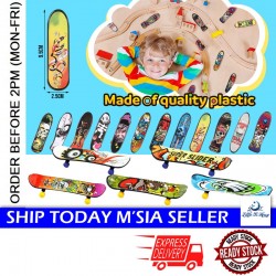 Little B House Mini Finger Skateboard Fingerboard Finger Scooter Skate Boarding Papan Luncur Jari - BT220