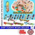 Little B House Mini Finger Skateboard Fingerboard Finger Scooter Skate Boarding Papan Luncur Jari - BT220