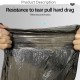Little B House 50Pcs Disposable Garbage Bag Black Plastics Trash Organizer Bag Storage Bag Beg Sampah - SO11