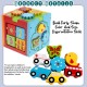 Little B House Baby Multi-Functional Intelligence Box Blocks Activity Sorter Box Mainan Montessori - BT201