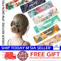 Little B House Hair Square Retro Graffiti Bangs Clip Bowknot Multicolor Cloth Magic Clip Aksesori Rambut - H56