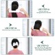 Little B House Hair Square Retro Graffiti Bangs Clip Bowknot Multicolor Cloth Magic Clip Aksesori Rambut - H56