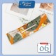 Little B House Hair Square Retro Graffiti Bangs Clip Bowknot Multicolor Cloth Magic Clip Aksesori Rambut - H56