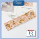 Little B House Hair Square Retro Graffiti Bangs Clip Bowknot Multicolor Cloth Magic Clip Aksesori Rambut - H56