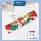 Little B House Hair Square Retro Graffiti Bangs Clip Bowknot Multicolor Cloth Magic Clip Aksesori Rambut - H56