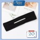 Little B House Hair Square Retro Graffiti Bangs Clip Bowknot Multicolor Cloth Magic Clip Aksesori Rambut - H56
