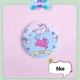 Little B House Round Pocket Mirror Makeup Mini Cartoon Mirror Cosmetic Round Mirror Cermin Kecil - MU09