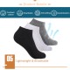 Little B House Man Low Ankle Socks Breathable Sports Socks Solid Color Stokin Lelaki - SK01