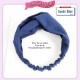 Little B House Headdress Cross-Hair Bands Elastic Hairband Wash Face Headband Cekak Rambut - H57