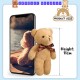 Little B House Teddy Mini Bear Keychain Soft Toy Plush Cute Small Size Bear Stuffed Toy Beruang Mini - BT335