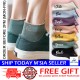 Little B House Korean Curling Smiley Socks Women Soft Breathable Ankle Socks Stokin Perempuan - SK10
