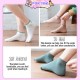 Little B House Korean Curling Smiley Socks Women Soft Breathable Ankle Socks 糖果色袜子 Stokin Perempuan - SK10