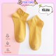 Little B House Korean Curling Smiley Socks Women Soft Breathable Ankle Socks Stokin Perempuan - SK10