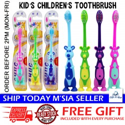 Little B House Soft Hair Kids Children's Toothbrush Cartoon 1-12yrs old Dental Oral Care Berus Gigi Kanak - BA23