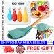 Little B House Silicone Spoon Rest Food Grade Utensil Rest Spatula Mixer Pad Mat Holder Alas Sudu - KW47