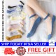 Little B House Korean Socks Daisy Flower Ankle Socks Ultra-thin Transparent Fiber Silk Socks Stokin Daisy - SK11