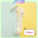 Little B House Korean Socks Daisy Flower Ankle Socks Ultra-thin Transparent Fiber Silk Socks Stokin Daisy - SK11