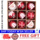 Little B House Christmas Tree Party Hanging Ball Ornaments Party Decorations Hiasan Krismas - XM05