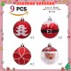 Little B House Christmas Tree Party Hanging Ball Ornaments Party Decorations Hiasan Krismas - XM05