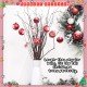 Little B House Christmas Tree Party Hanging Ball Ornaments Party Decorations Hiasan Krismas - XM05