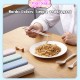 Little B House Wheat Cutlery 3PCS Portable Tableware Reusable Wheat Cutlery Set Box Sudu Garpu Penyepit - KW46