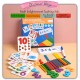 Little B House Children Montessori Math Enlightenment Aids Card Counting Toys Mainan Matematik - BT121