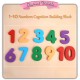 Little B House Children Montessori Math Enlightenment Aids Card Counting Toys 数字认知配对运算 Mainan Matematik - BT121