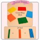 Little B House Children Montessori Math Enlightenment Aids Card Counting Toys Mainan Matematik - BT121