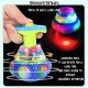 Little B House LED Light Shiny Toy Spinning Gyroscope Spinner Fidget LED Toys Kids Mini Toys LED Gasing - BT331