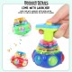 Little B House LED Light Shiny Toy Spinning Gyroscope Spinner Fidget LED Toys Kids Mini Toys LED Gasing - BT331