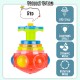 Little B House LED Light Shiny Toy Spinning Gyroscope Spinner Fidget LED Toys Kids Mini Toys LED Gasing - BT331