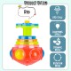 Little B House LED Light Shiny Toy Spinning Gyroscope Spinner Fidget LED Toys Kids Mini Toys 陀螺玩具 LED Gasing - BT331