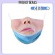 Little B House Unisex Face Expression Reusable Funny Washable Adults Mask Topeng Muka Lucu - MA19