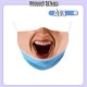 Little B House Unisex Face Expression Reusable Funny Washable Adults Mask Topeng Muka Lucu - MA19