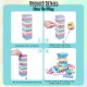 Little B House Wooden Domino Tower Stacking Games Building Blocks Game Toy Mainan Jenga - BT96.