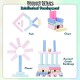 Little B House Wooden Domino Tower Stacking Games Building Blocks Game Toy Mainan Jenga - BT96.
