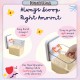 Little B House Airtight Plastic Baby Milk Powder Container Food Storage With Scoop Bekas Susu Tepung - TW14