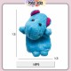 Little B House Happy Monkey Animals Finger Puppets Story Telling Montessori Toys Patung Jari - BT42