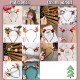 Little B House Christmas Antlers Cute All-Match Christmas Tree Hair Clip Headband Christmas Headbands - XM03