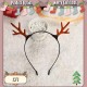 Little B House Christmas Antlers Cute All-Match Christmas Tree Hair Clip Headband Christmas Headbands - XM03