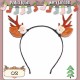 Little B House Christmas Antlers Cute All-Match Christmas Tree Hair Clip Headband Christmas Headbands - XM03