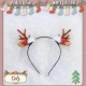 Little B House Christmas Antlers Cute All-Match Christmas Tree Hair Clip Headband Christmas Headbands - XM03