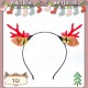 Little B House Christmas Antlers Cute All-Match Christmas Tree Hair Clip Headband Christmas Headbands - XM03