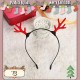 Little B House Christmas Antlers Cute All-Match Christmas Tree Hair Clip Headband Christmas Headbands - XM03