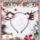 Little B House Christmas Antlers Cute All-Match Christmas Tree Hair Clip Headband Christmas Headbands - XM03
