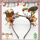 Little B House Christmas Antlers Cute All-Match Christmas Tree Hair Clip Headband Christmas Headbands - XM03
