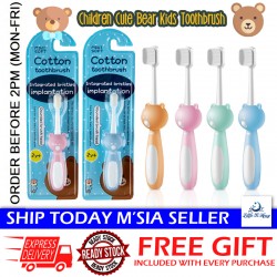 Little B House Kids Toothbrush Super Soft Bristles Extra Soft Bear Toothbrush Berus Gigi Kanak Kanak - BA22