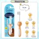Little B House Kids Toothbrush Super Soft Bristles Extra Soft Bear Toothbrush Berus Gigi Kanak Kanak - BA22