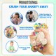 [Little B House] Creative Squishy Squeeze Relax Stress Release Vent Balls Squeeze Ball Mainan Cubit - BT332
