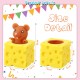 Little B House Decompression Toys Cute Cheese Mouse Toy Release Stress Rat Toy Mainan Tikus Cubit - BT330